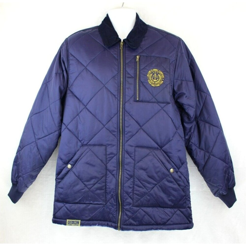 Dixxon Flannel Quilted Zip Light Jacket (L)